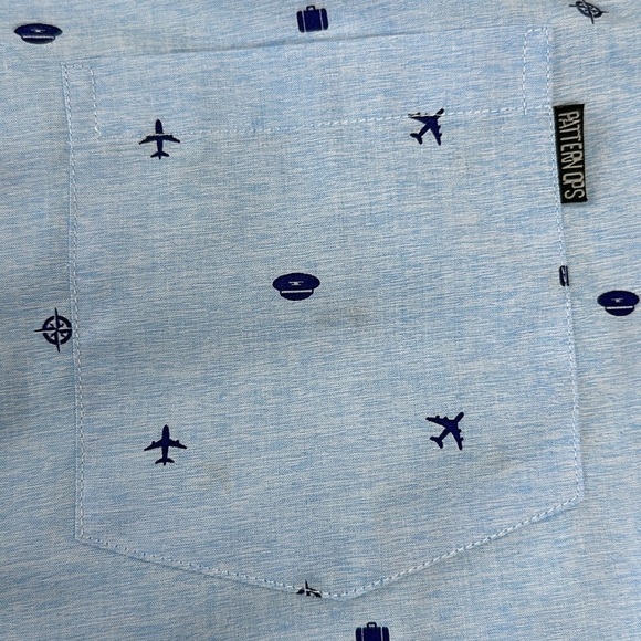 Fight OP’s | Light Blue Button Up Collar Shirt - Picture 7 of 9